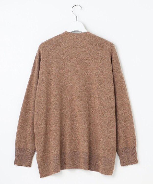 J.PRESS LADIES 【120周年企画・洗える】CASHMERE BLEND カーディガン ブラウン系