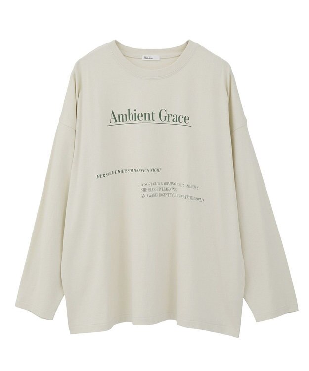 CRAFT STANDARD BOUTIQUE プリントロンＴｅｅ Light Beige