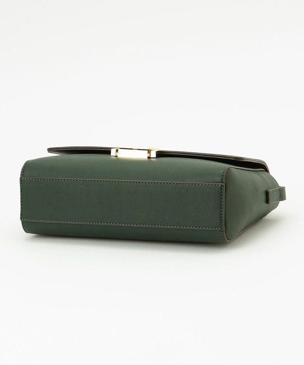 23区 【CLASSY.1月号掲載】スクエアキー ミニ ショルダーバッグ ダークグリーン系