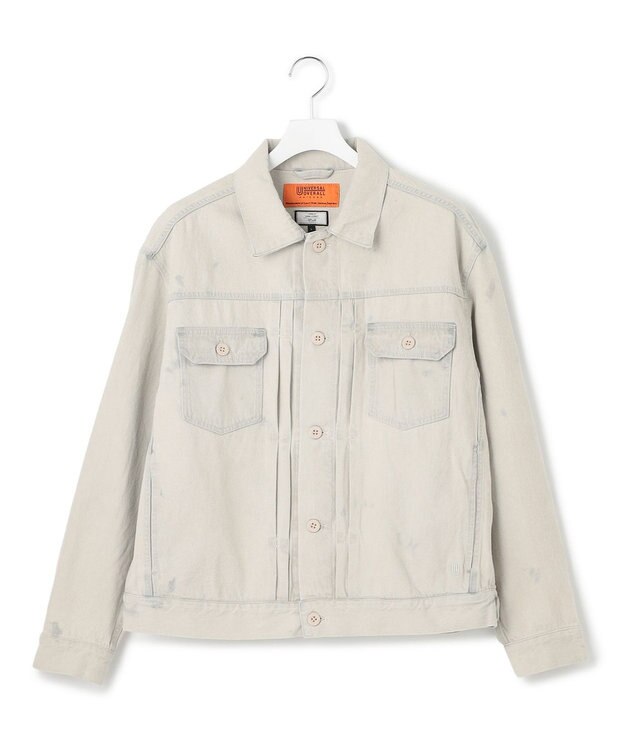 J.PRESS YORK STREET 【UNISEX】UNIVERSAL OVERALL × YORK STREET デニムジャケット アイボリー系
