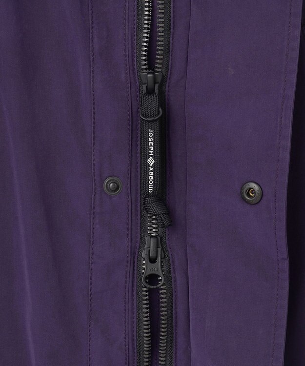 JOSEPH ABBOUD MOUNTAIN 【サスティナブル/ECO撥水/６ポケット/ライナードッキング対応】Pe/Nyピーチ マウンテンパーカー パープル系