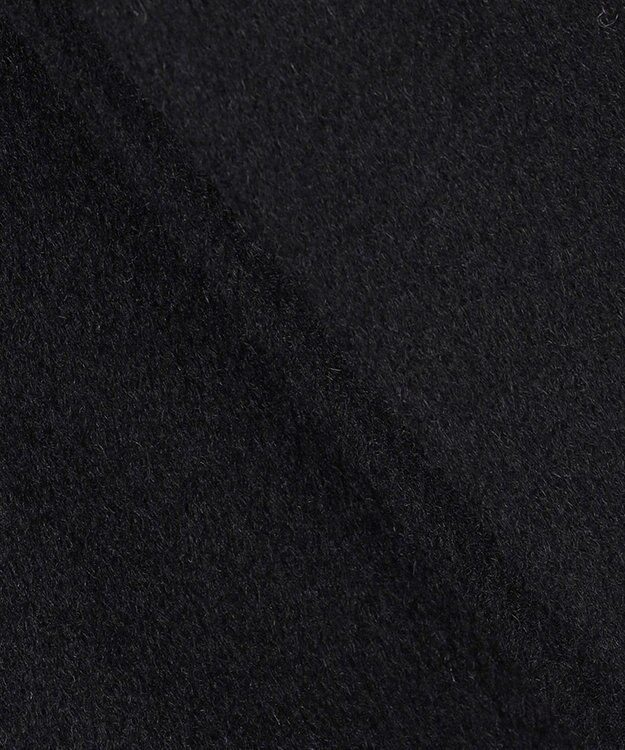 23区 ウールカシミヤビーバー スタンドカラー コート ブラック系