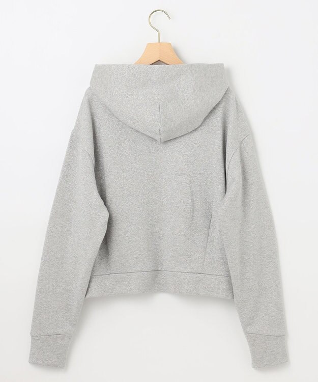 組曲 L 【WEB限定】シャイニーラメパーカー シルバー系