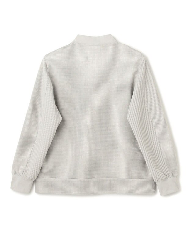 JOSEPH HOMME 新色追加【オリジナル素材/シワになりにくい】ライトタックジャージー ジップアップブルゾン アイボリー系