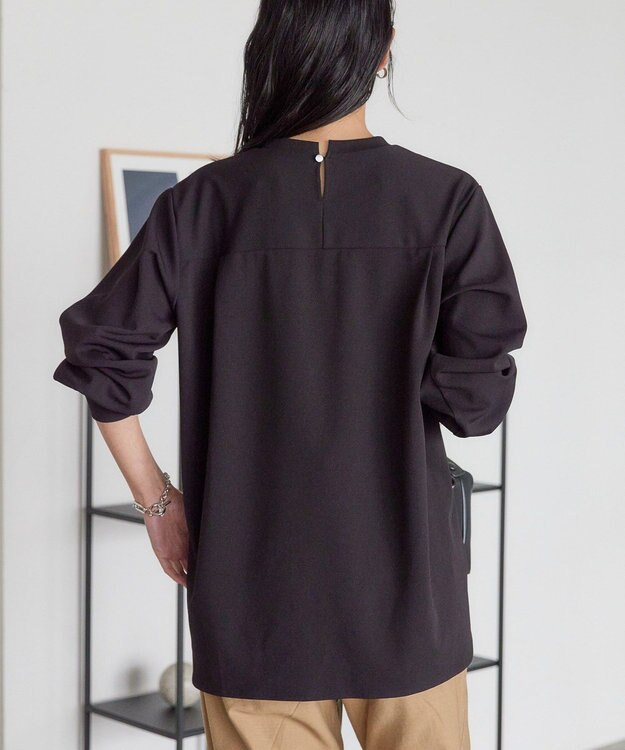 AMERICAN HOLIC バックタックロングプルオーバー Black