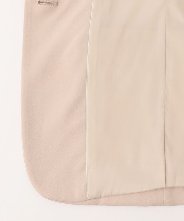 自由区 【XSサイズ～/洗える】ダブルフェイススーティング テーラードジャケット ピンク系