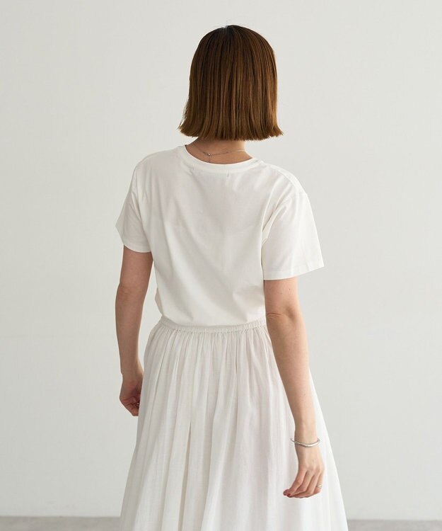 YECCA VECCA 【接触冷感】ロゴTee Silver