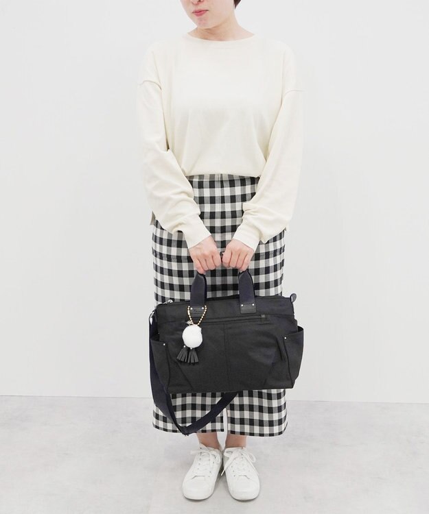 ACE BAGS & LUGGAGE kanana project collection タッセル-e 2wayショルダーバッグ 68873 ブラック