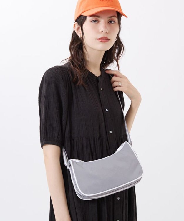 LeSportsac MINI E/W SHLDR CROSSBODY/スペクテイターピュアグレー スペクテイターピュアグレー