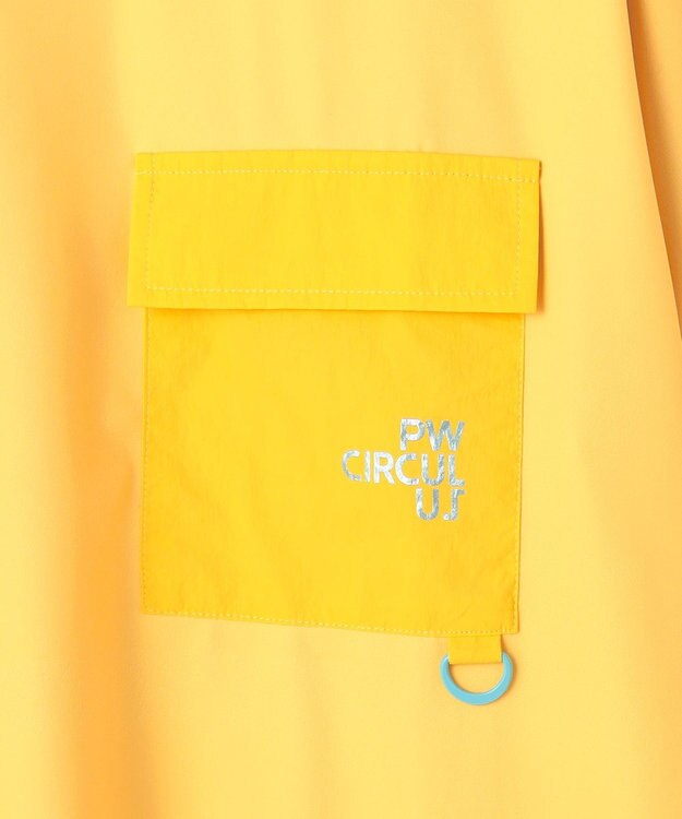 PW CIRCULUS 【UV遮蔽率99.5%  UVカット/速乾/ストレッチ】【GOLF OUT掲載】【MEN】ポケットモックT  ゴルフ イエロー系