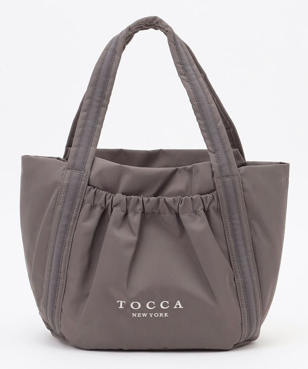TOCCA 【WEB＆一部店舗限定】【撥水・サスティナブル素材】SOSTA MINIBAG ミニバッグ グレージュ系