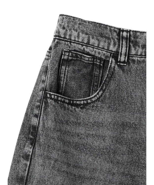 Green Parks ・ＥＬＥＮＣＡＲＥ　ＤＵＥ　デニムカーブパンツ Gray Mixture