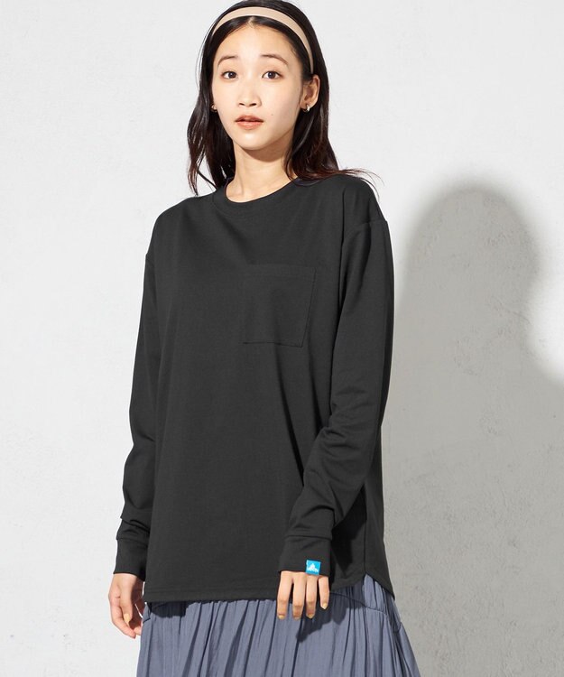 SHARE PARK LADIES 【UNISEX】UVカット アートコラボロングTシャツ〈Hammock〉（S・Mサイズ） ブラック