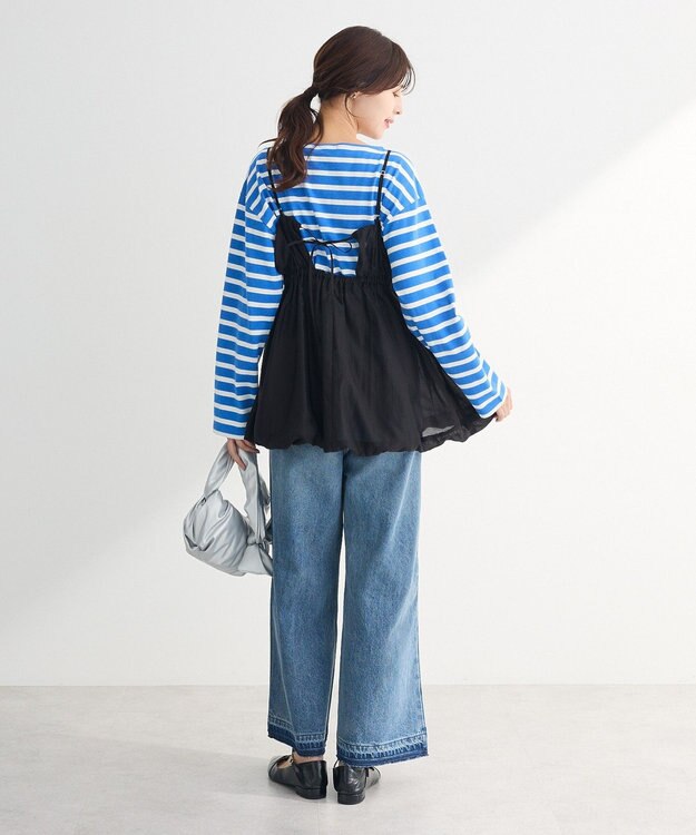 Green Parks バルーンキャミビスチェ Black