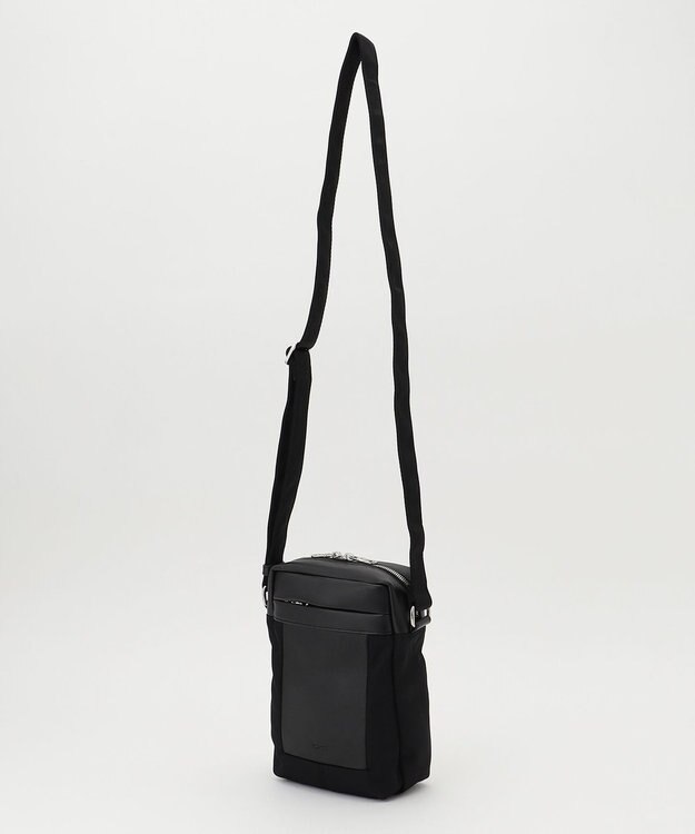 Y'SACCS ブロックモチーフポシェット ブラック