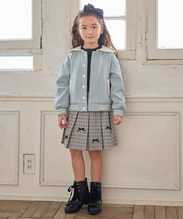 ANY KIDS しあわせタッチニット ブラック