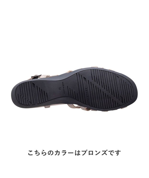 REGAL FOOT COMMUNITY 【ビューフィット】A62Y モールドサンダル サンダル シルバー