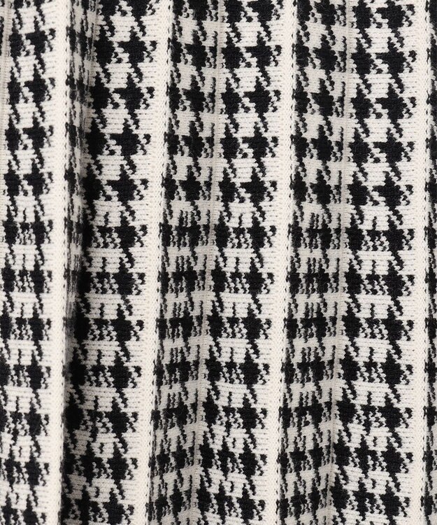 ANY KIDS しあわせタッチ ニット スカート 千鳥格子柄