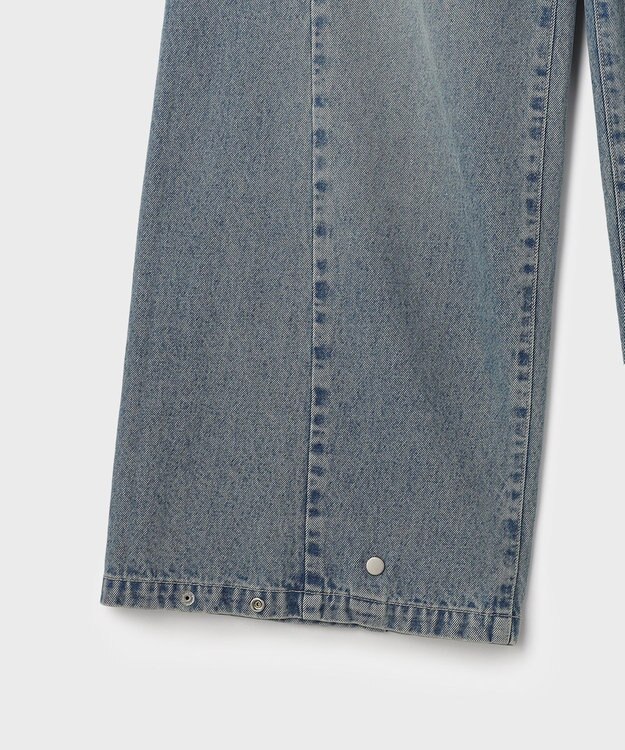 GRACE CONTINENTAL ラップ2wayデニムパンツ ブルー