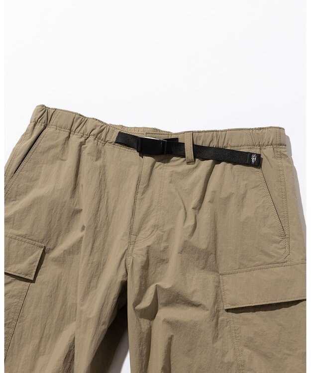 JOSEPH ABBOUD MOUNTAIN 【ユニセックス・ECO撥水/抗菌性/軽量】タスランワッシャー クライミングカーゴ パンツ ベージュ系
