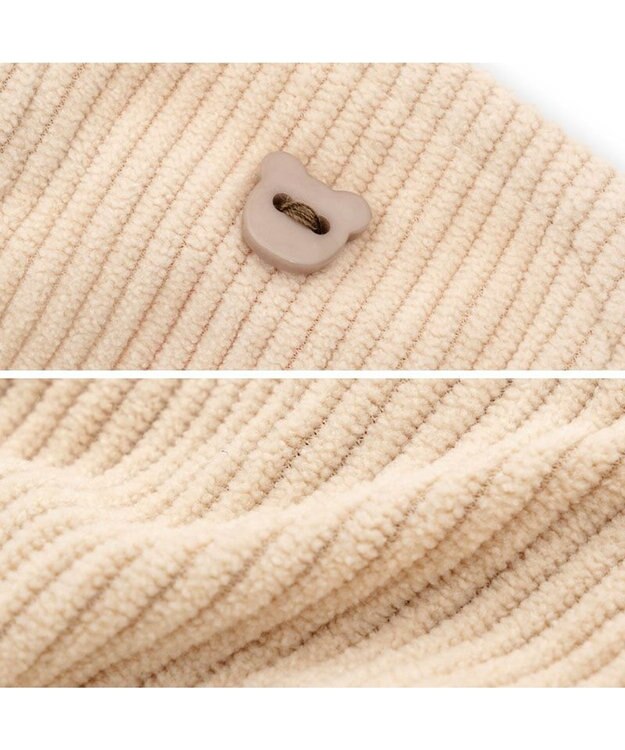 PET PARADISE ペットパラダイス くまちゃん チェックオーバーオール  小型犬 ベージュ