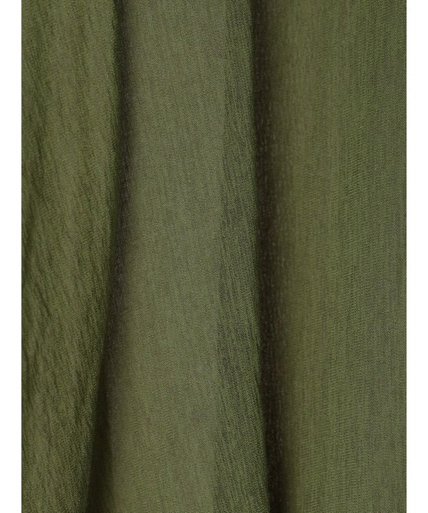 CRAFT STANDARD BOUTIQUE ウ゛ィンテージボイルソデシャーリングチュニック Khaki