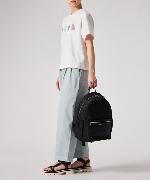 Paul Smith モダンナイロン バックパック ブラック