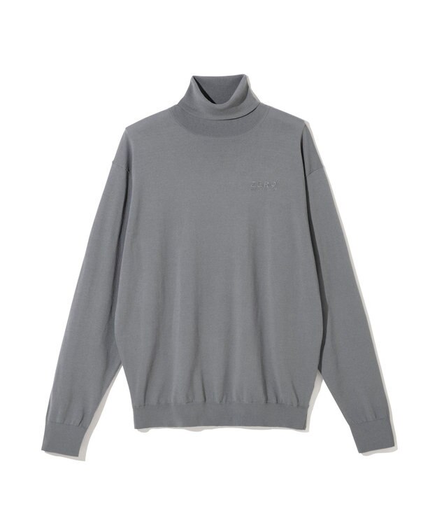 ZERO HALLIBURTON タートルネックニット ZHG-M5A4f 85118 グレー