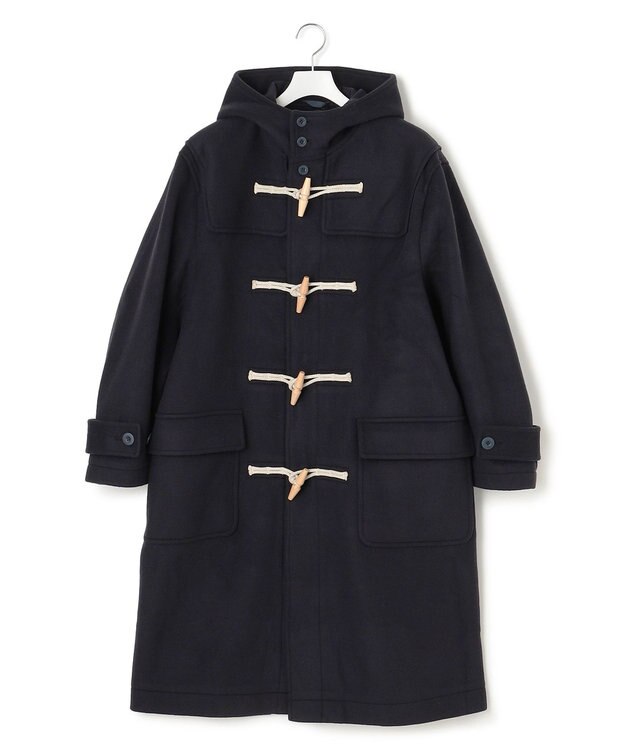 J.PRESS YORK STREET 【UNISEX】メルトン ダッフルコート ネイビー系