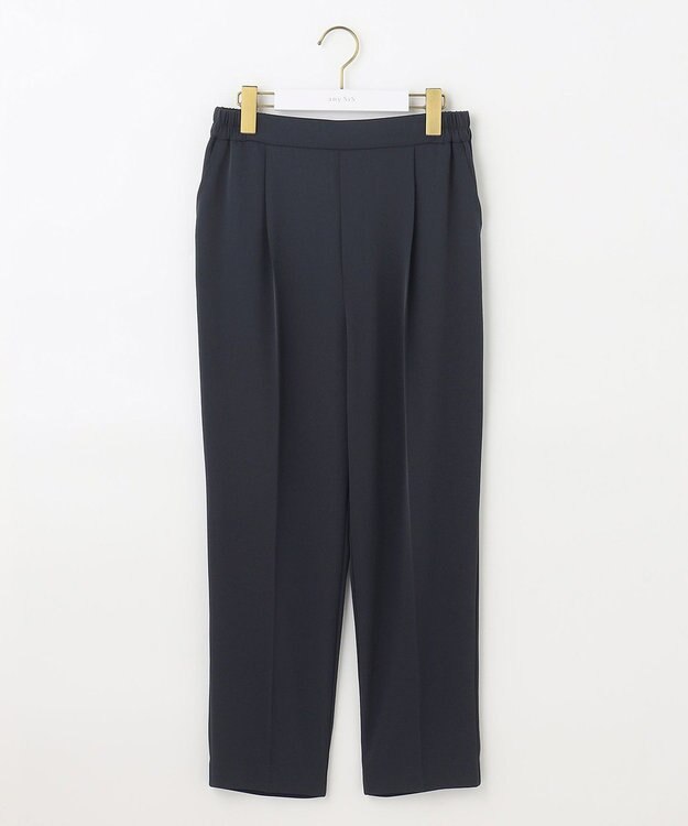 ANY SIS L 【接触冷感＆UVカット】サラキレイ テーパードパンツ ネイビー