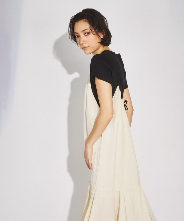 GRACE CONTINENTAL フライスTシャツ ブラック