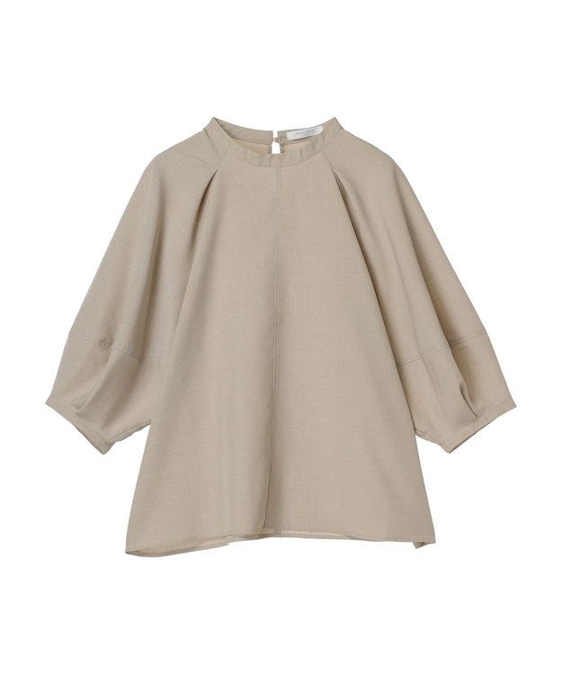 Green Parks 接触冷感　ラグランスリーブブラウス Light Beige