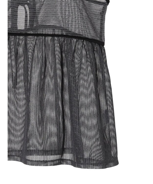 Green Parks シアーラメキャミビスチェ Gray