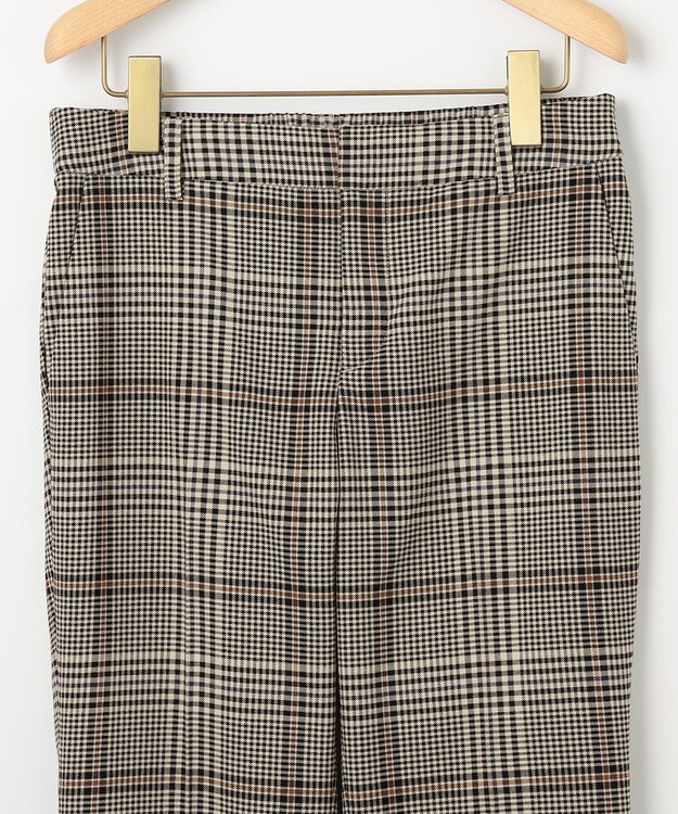 組曲 【WEB限定】T/Rツイルストレッチ テーパードパンツ ベージュ系3