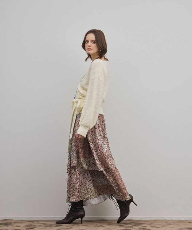 GRACE CONTINENTAL カシュクールニットトップ キナリ