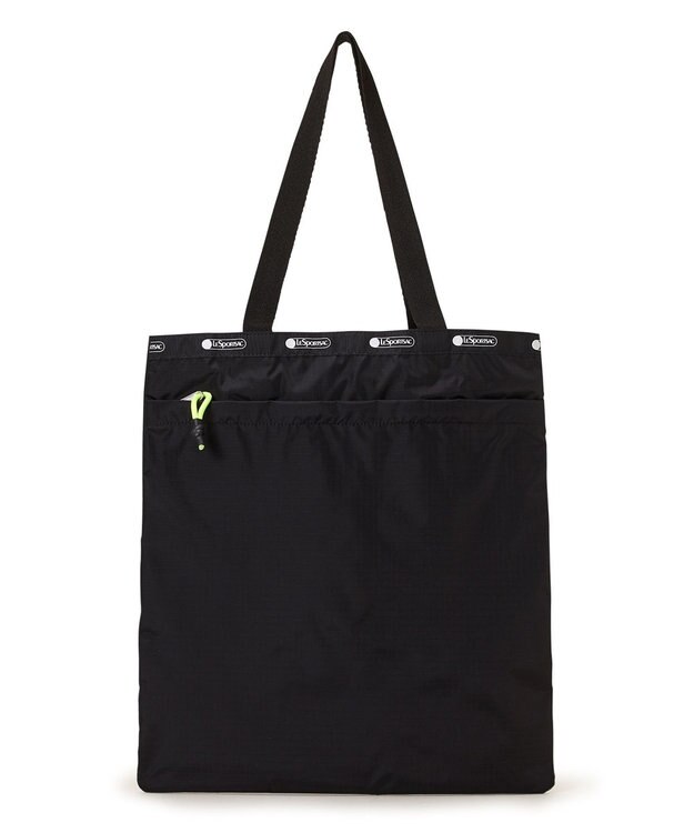 LeSportsac MSGM LG EMERALD TOTE/ロゴトートブラック ロゴトートブラック
