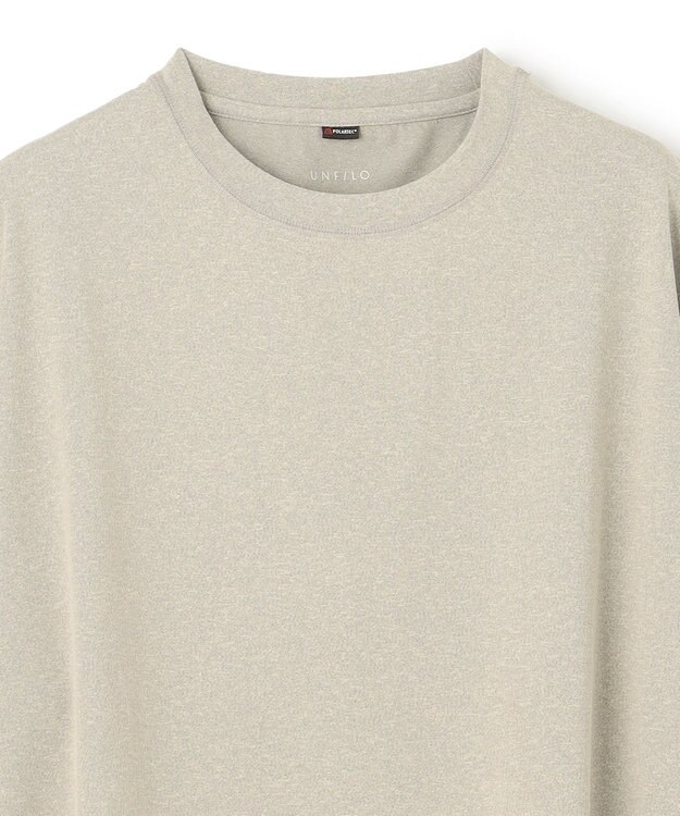 UNFILO MENS ポーラテック ライトウェイトTEE [24年春夏商品] トップグレー
