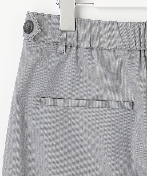 J.PRESS LADIES 【セットアップ対応・洗える・撥水】コットンFITTY ストレート パンツ グレー系