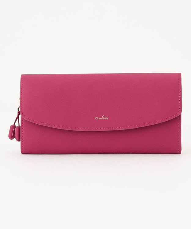 airlist 【カラフル・本革】ギャルソン長財布　タッセル　Tassel ラズベリー