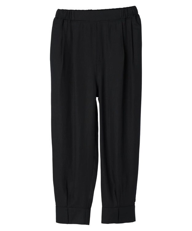 Green Parks ・ｆｕｒｒｙ　ｒａｔｅ　タックジョガーパンツ Black