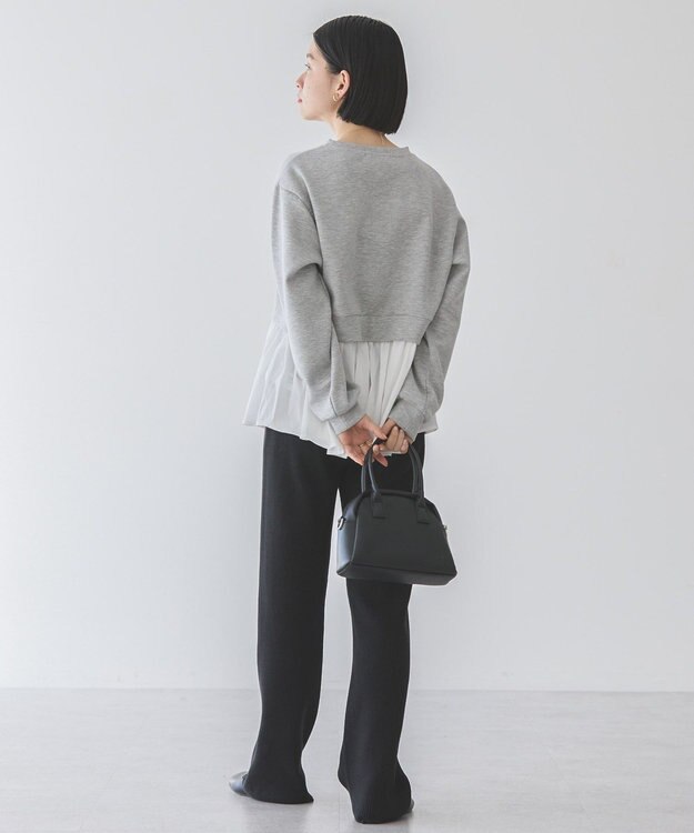 AMERICAN HOLIC リブニットパンツ Black