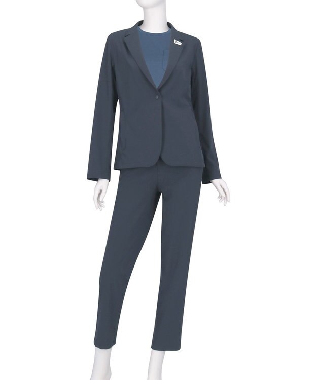 CW-X 【WOMEN】【CHUMS (チャムス)コラボ】 CW-X アウタートップス スーツとして使える ジャケット 長袖 はっ水性(本体) レディース LNY560 /ワコール コン