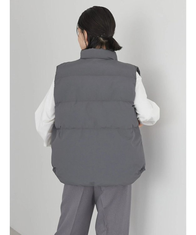 AMERICAN HOLIC キルポカリバーシブルショートベスト Charcoal Gray