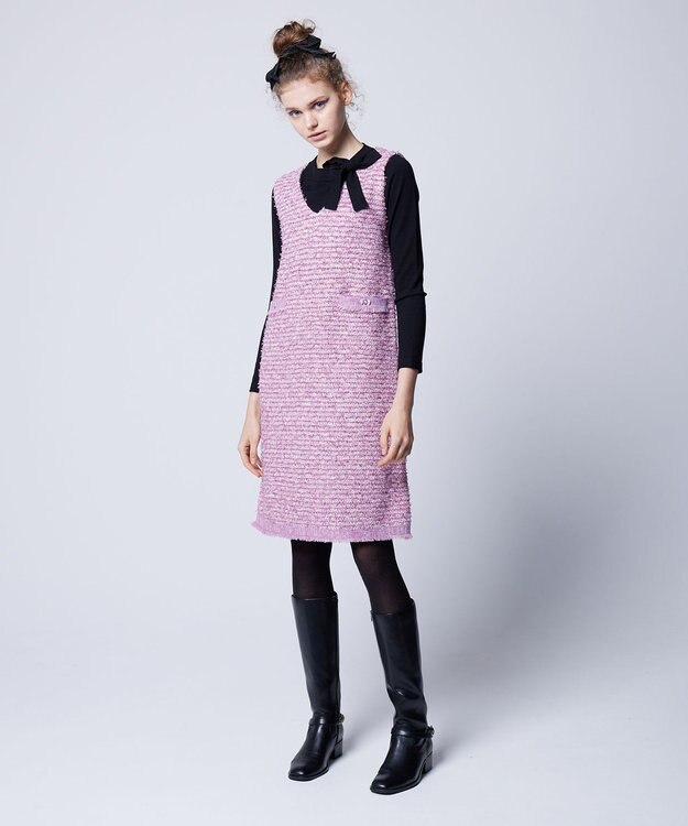 TOCCA 【洗える！】PRESENT ニット ブラック系