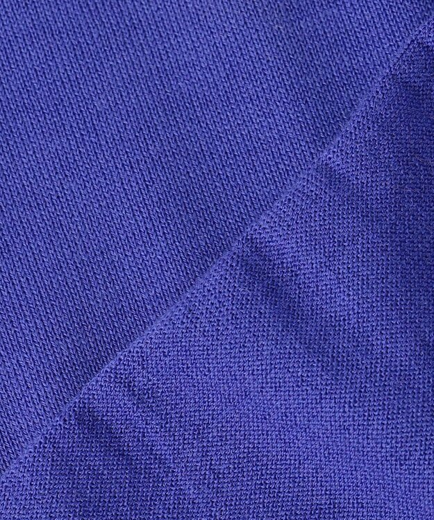 23区 S 【洗える】サステナブルウール ベーシック カーディガン ブルー系