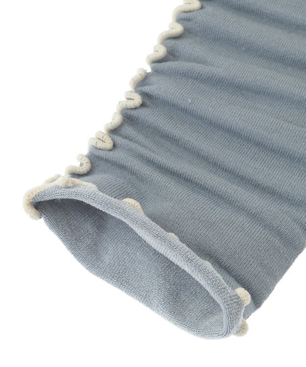 Green Parks ＪＡＭＧＡＲＤＥＮ．ＵＶカット配色メロウアームカバー Blue