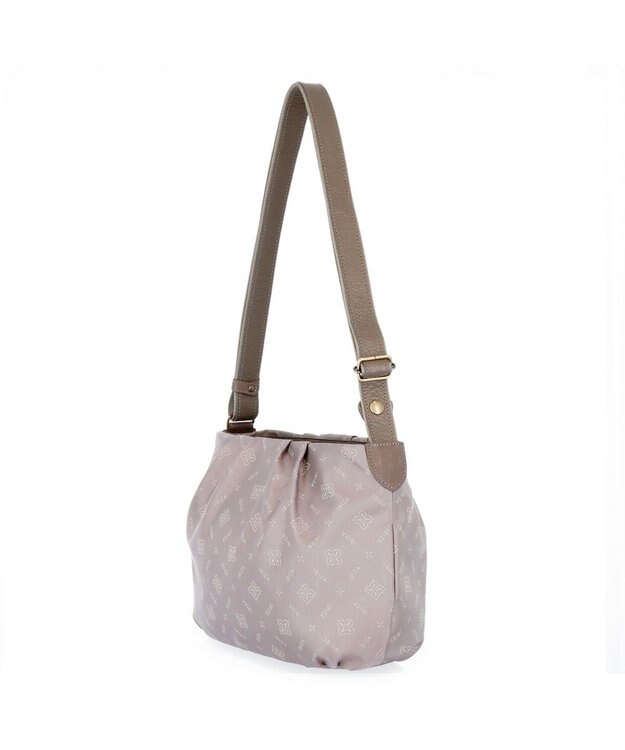 IBIZA ロゴナイロン　ショルダーバッグ ライトパープル