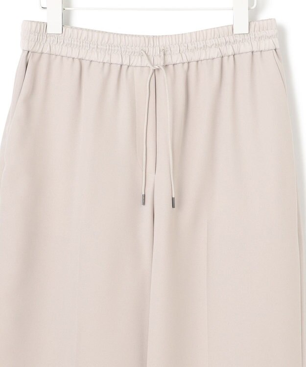 ICB L 【新色追加・UVケア・接触冷感・速乾・防シワ・洗える】 FluidBackSatin  ワイドパンツ トープ系