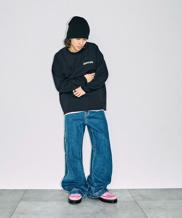 WEGO 別注NEWJACKグラフィックロンT ブラック