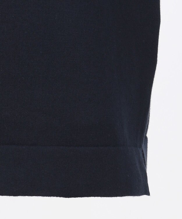 JOSEPH ABBOUD MOUNTAIN 【SPACE】OGストレッチコットン ニットポロシャツ ネイビー系